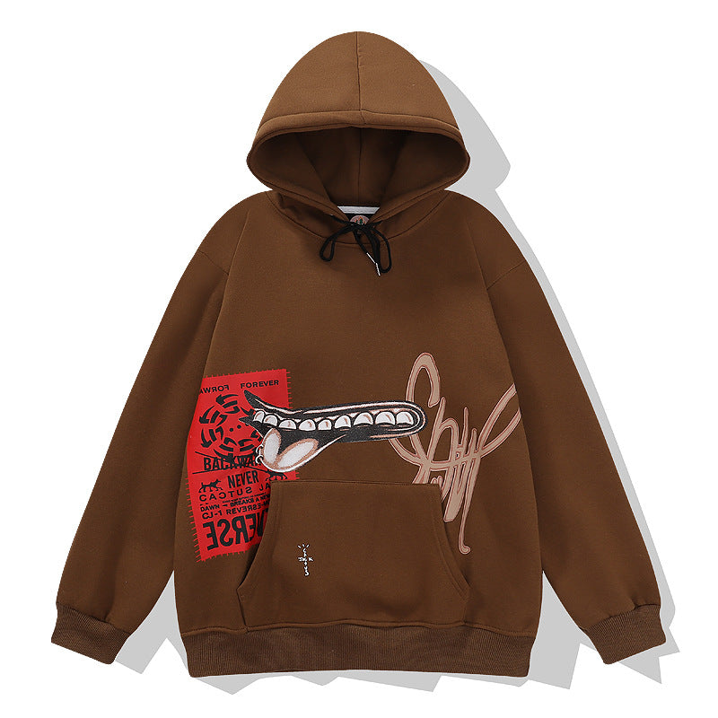 Kanye West Sunday Service Hoodie Aw Grin-Hoodie Loose Men'S And Women'S Hoodies