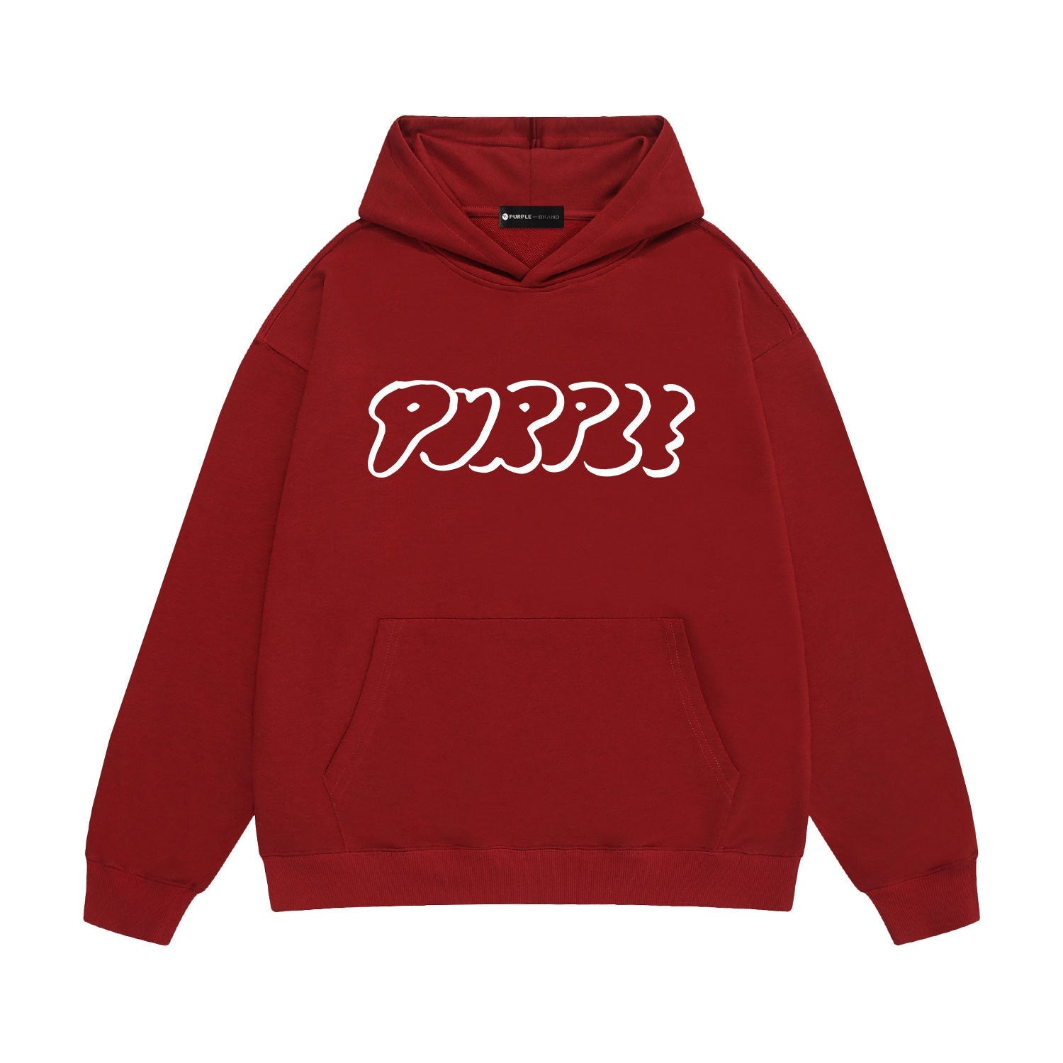 Purple Brand Hoodie Fashion Loose Hooded Sweater