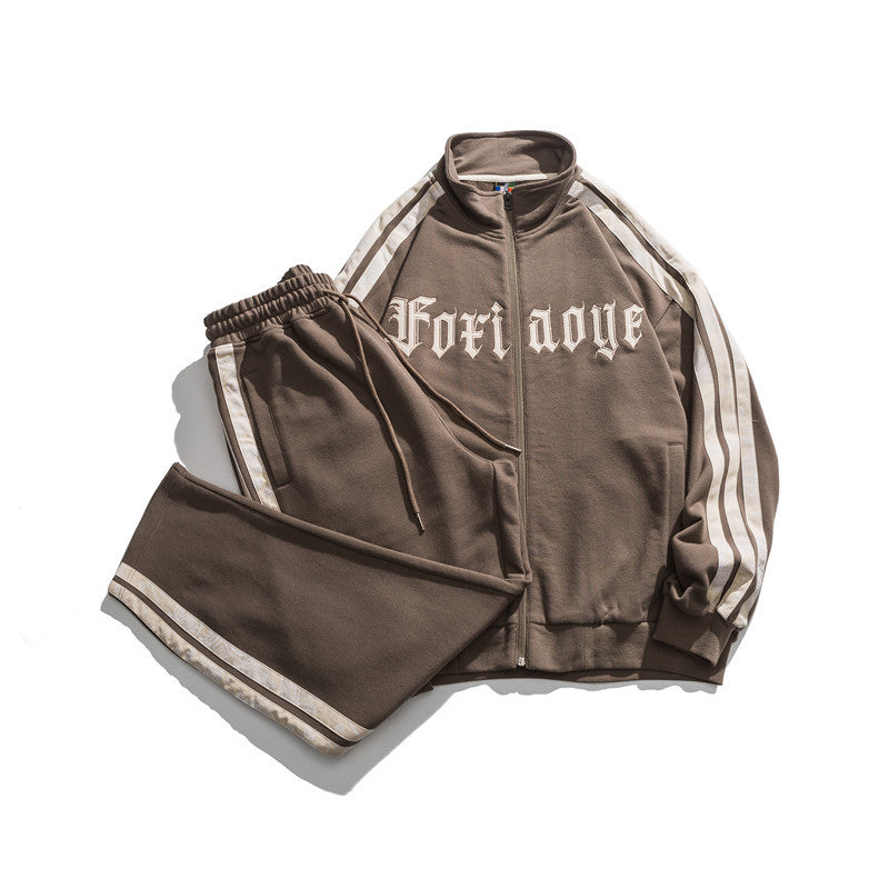 Zip up Hoodies Men's Autumn Casual Loose Sports Top