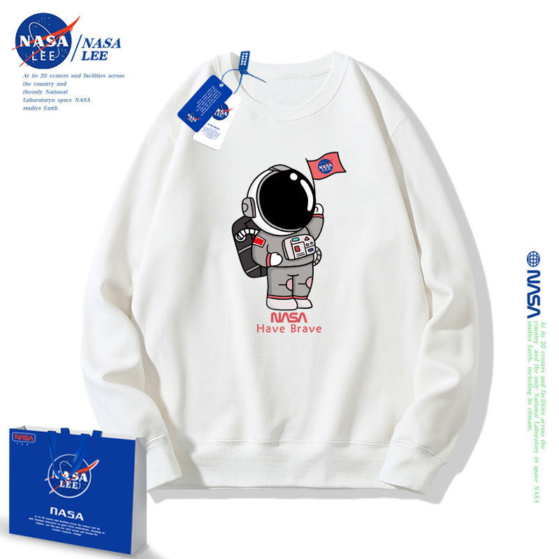 Nasa Children Hoodie Nasa Children'S Sweatshirt Suit Spring And Autumn Round Neck