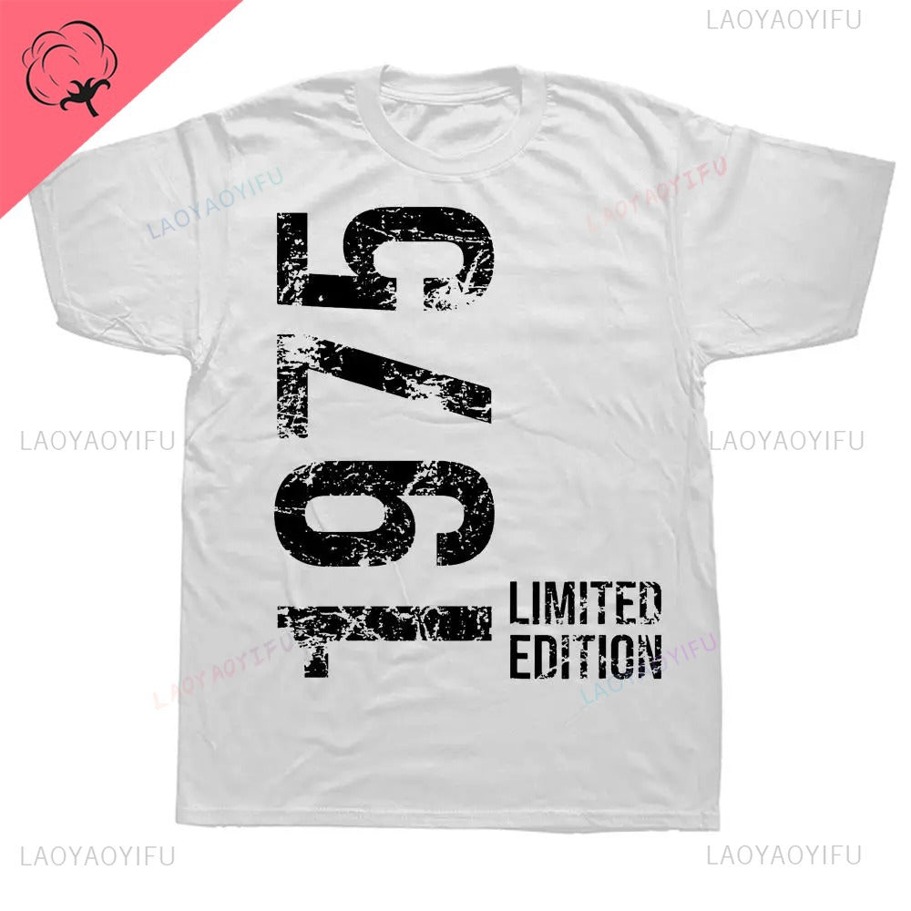 Retro T Shirts 48th Birthday 48 Years Men Women Clothing