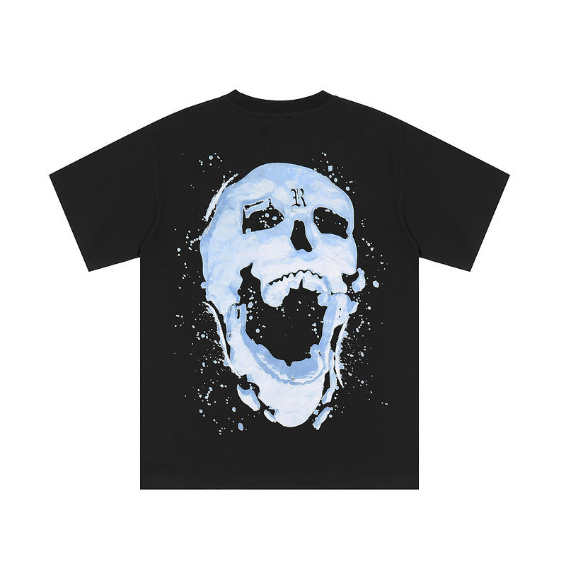 Revenge T Shirts Revenge Skull Loose