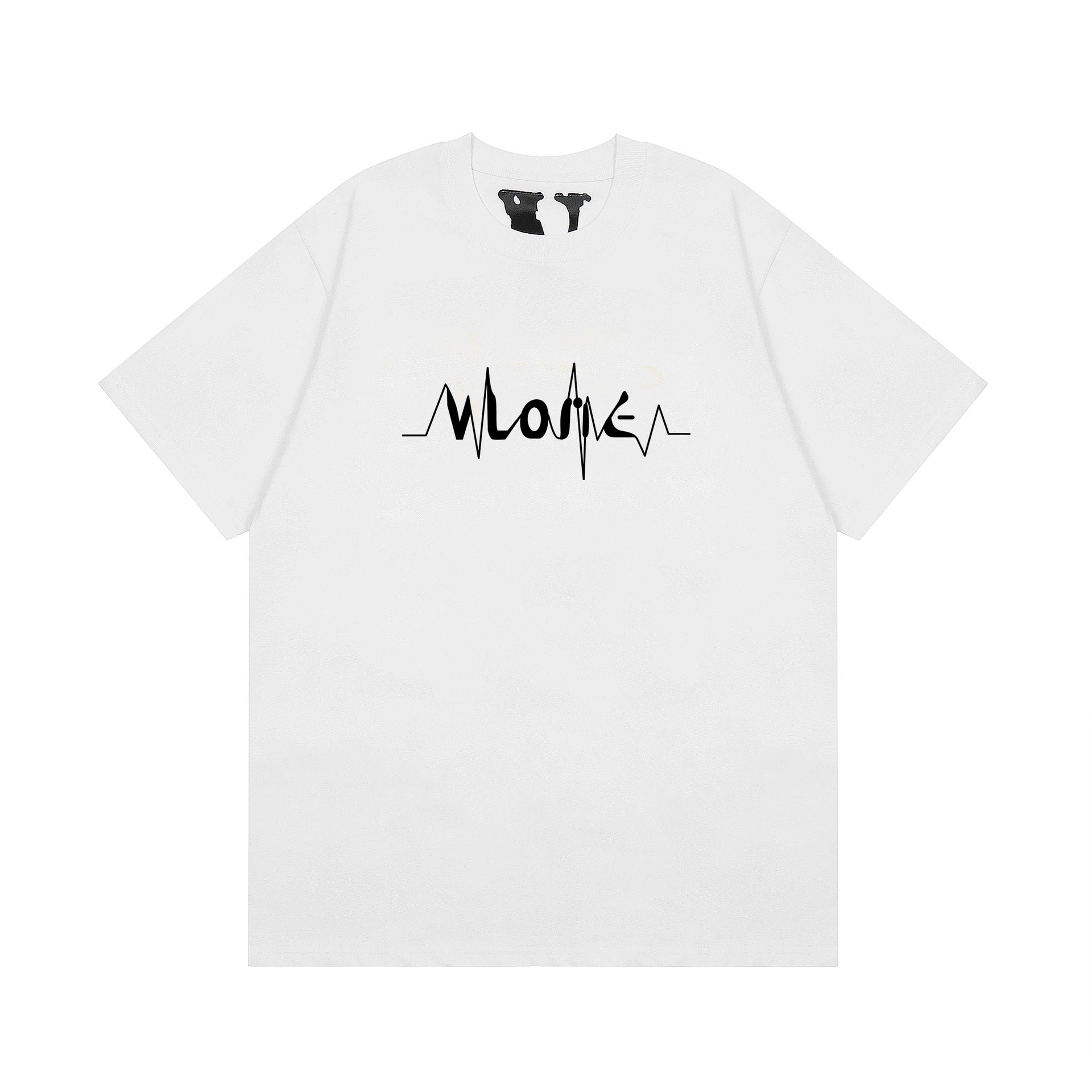 Vlone T Shirt Spring/Summer Letter Pattern