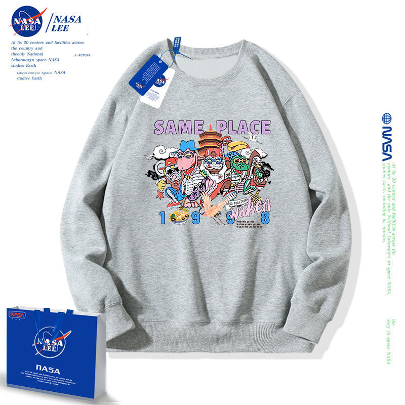 Nasa Children Hoodie Nasa Sweater Boys' Spring And Autumn Loose