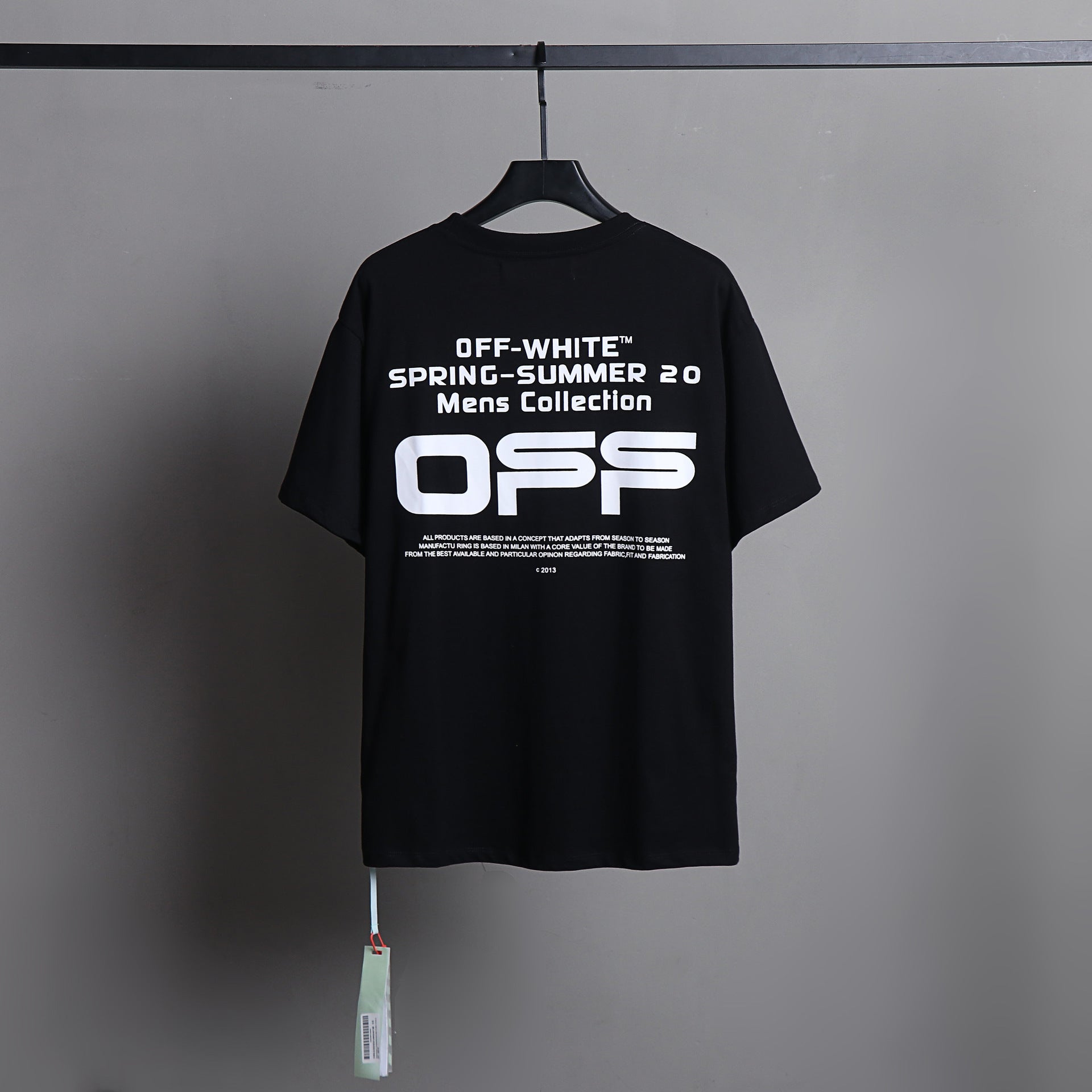 Ow T Shirts Printed Male and Female Trendy Brand Short Sleeve