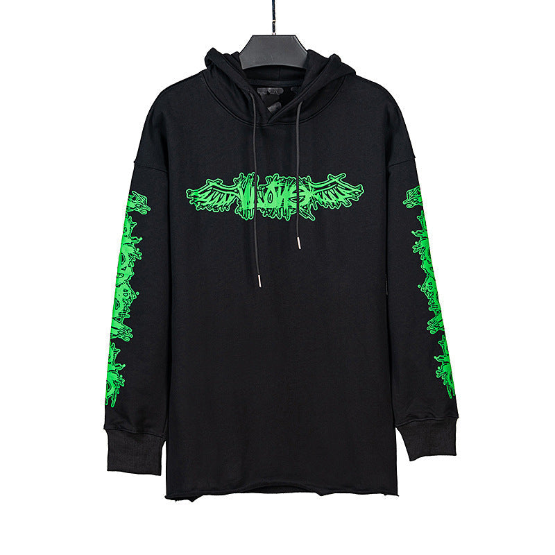 Vlone Hoodie Autumn And Winter Big V Hooded Sweater Men And Women