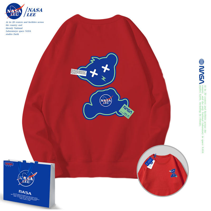 Nasa Children Hoodie Nasa Children'S Round Neck Sweater Spring And Autumn Loose
