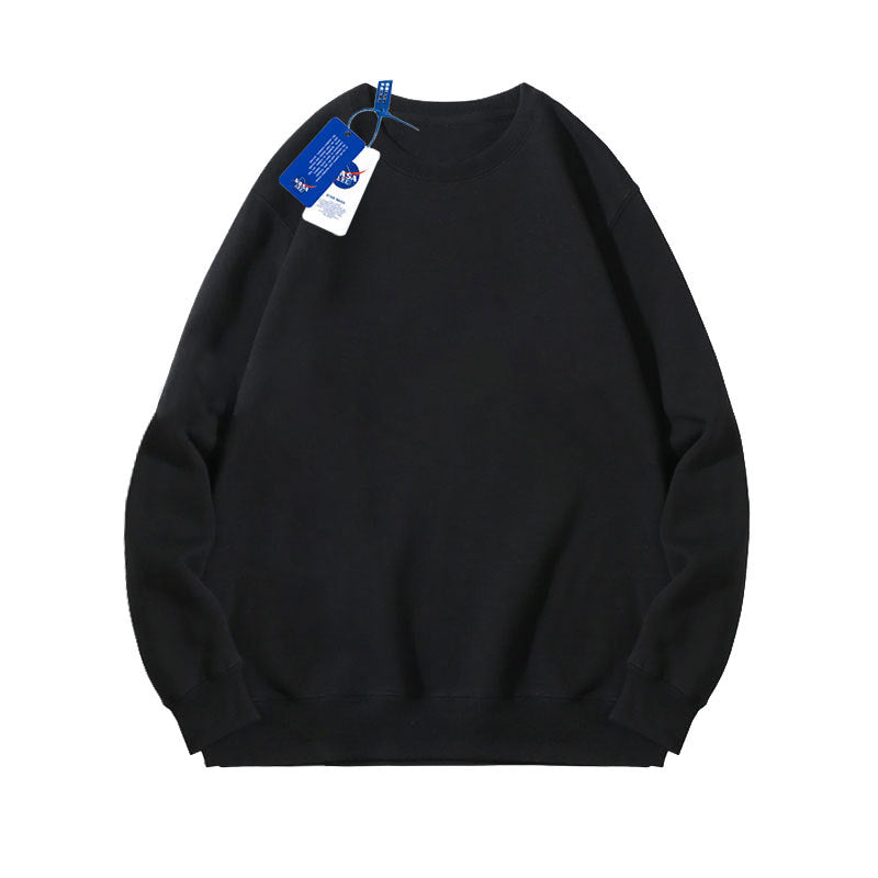Nasa Children Hoodie Nasa Joint Name Children'S Round Neck Solid Color Hoodie Spring And Autumn