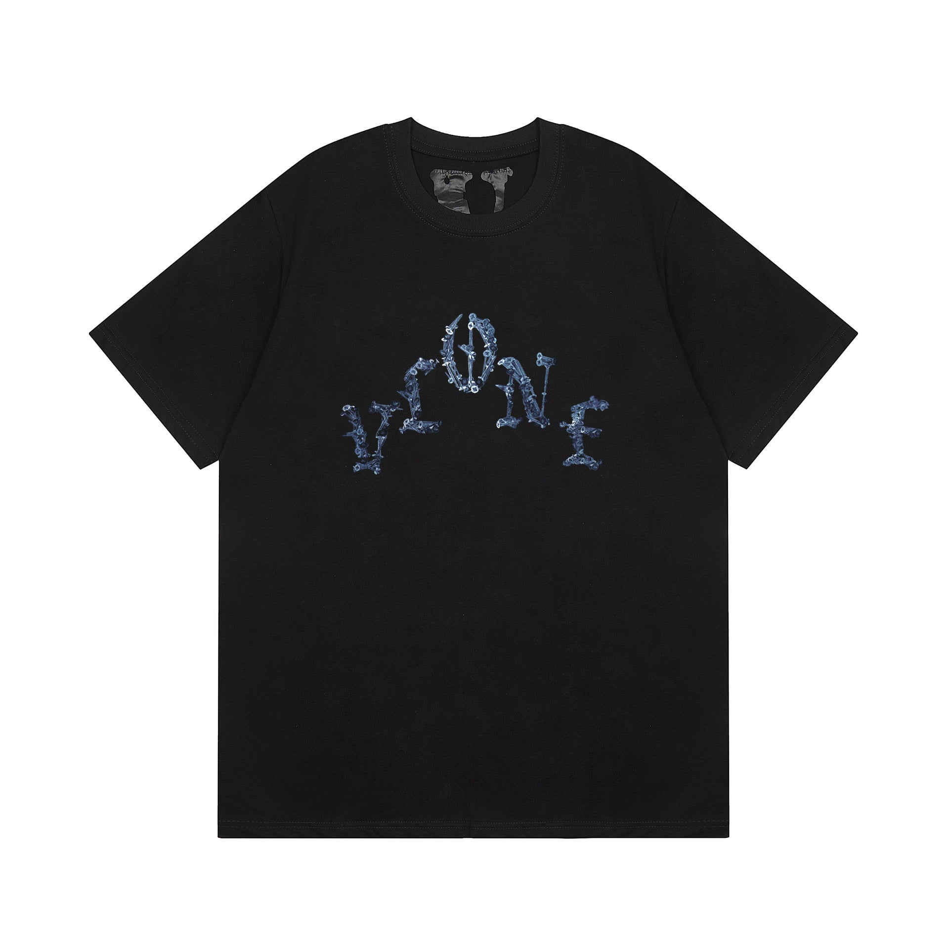 Vlone T Shirt Spring Summer Nails Big V Pattern
