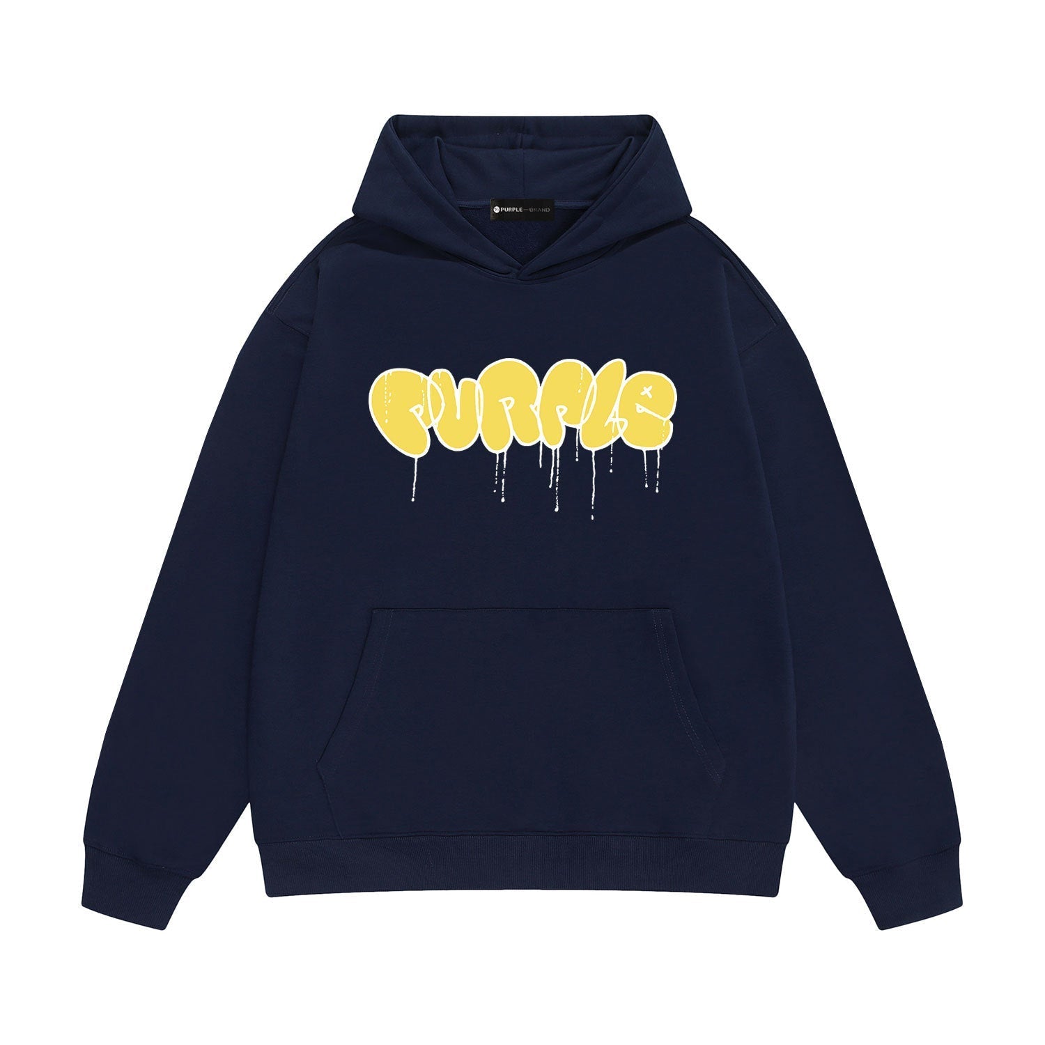 Purple Brand Hoodie Fashion Loose Hooded Sweater