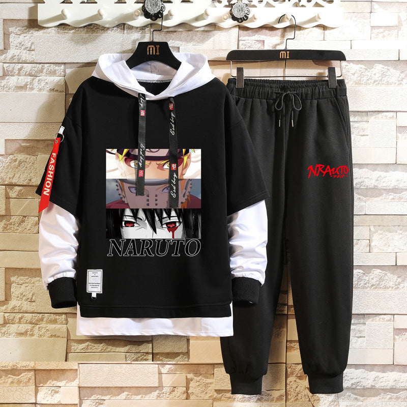 MEN'S Hoodie Leisure Sports Two Pieces