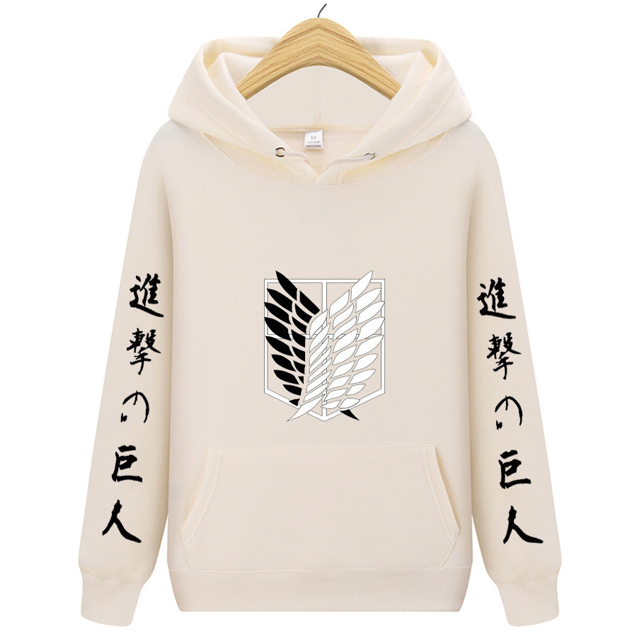 Adolesence Sweatshirt Attack Titan Hoodie Loose Fleece