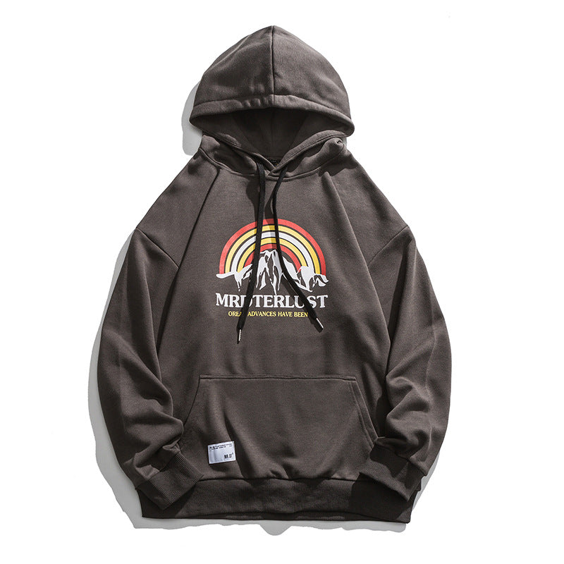 Men's Graphic Hoodies Men's Autumn Hooded Sweater Men's and Women's Casual