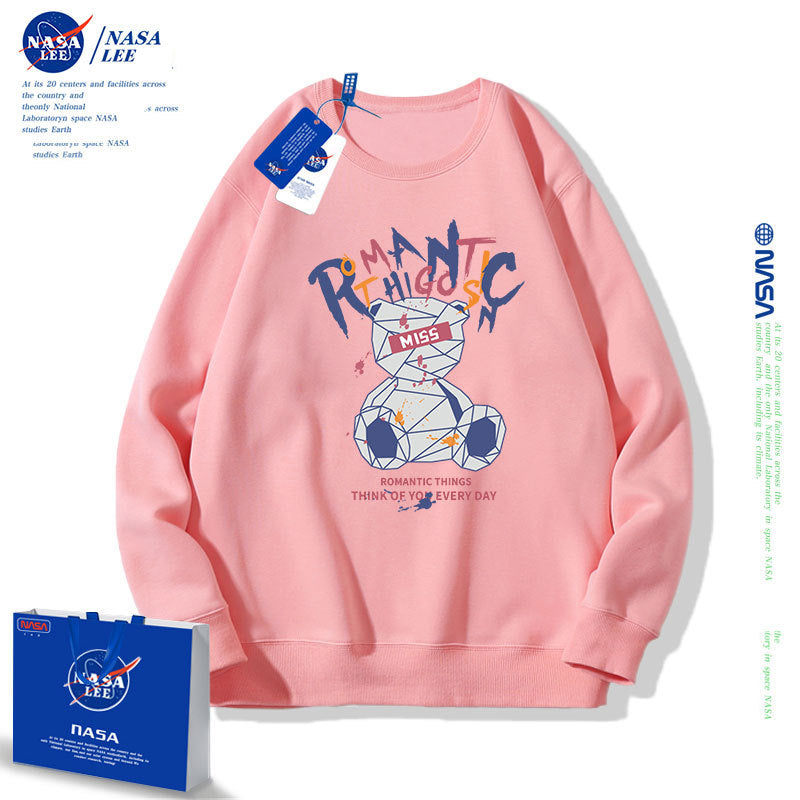 Nasa Children Hoodie Nasa Children'S Round Neck Sweater Spring And Autumn Loose