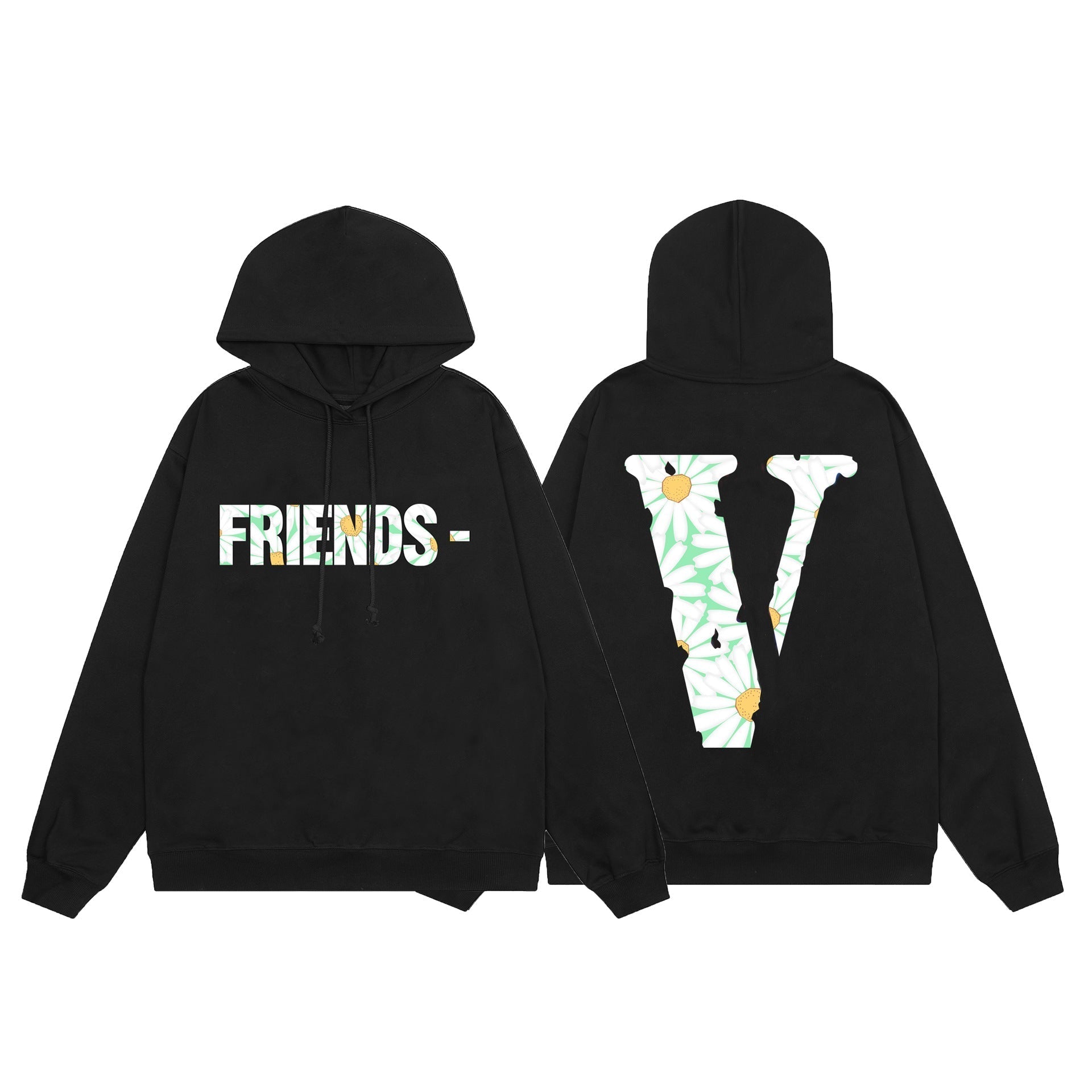 Vlone Hoodie Fall/Winter Daisy Hooded Sweater