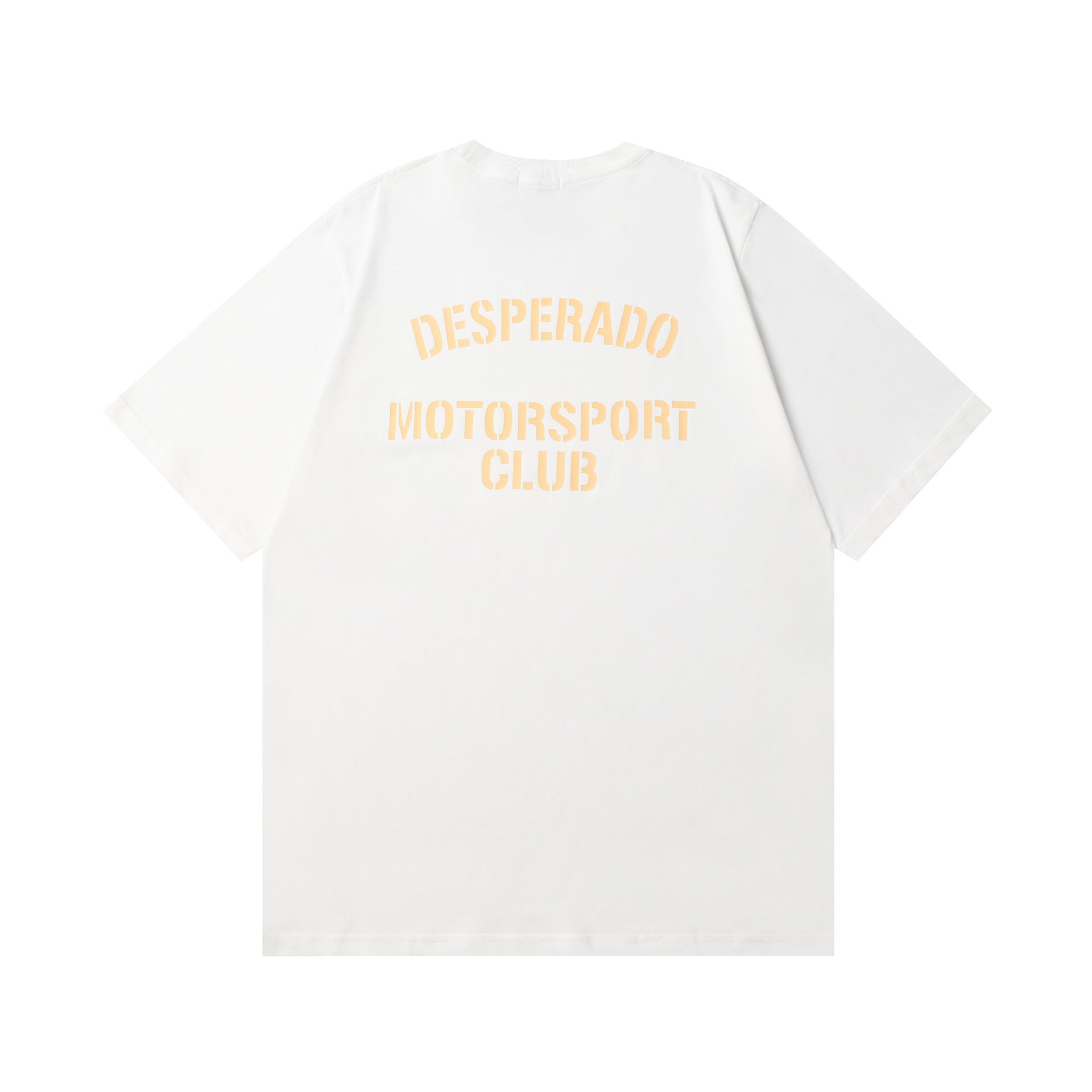 Rhude T Shirt Racing Club Alphabet Slogan Printed Short Sleeve T-Shirt