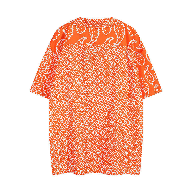 Rhude T Shirt Family Totem Casual Short Sleeve Shirt, Shorts