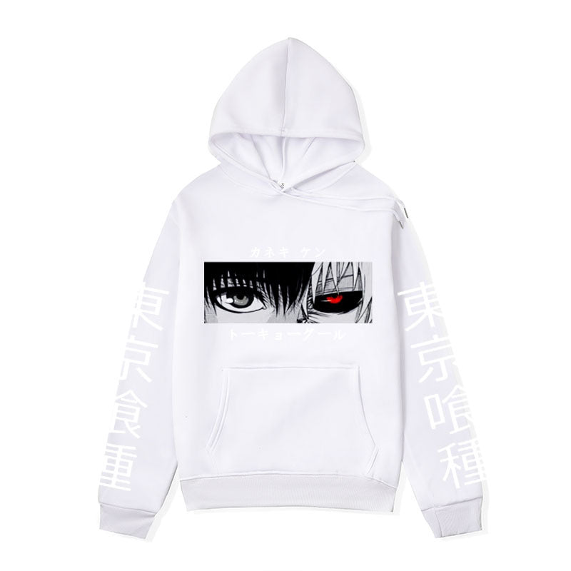 Anime Hoddies Food Series Sweater Velvet Padded plus Size Hoodie