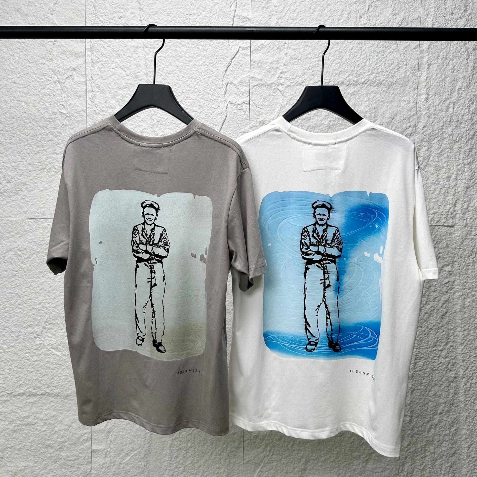 Cp Company T Shirts Casual Cotton Printing Loose