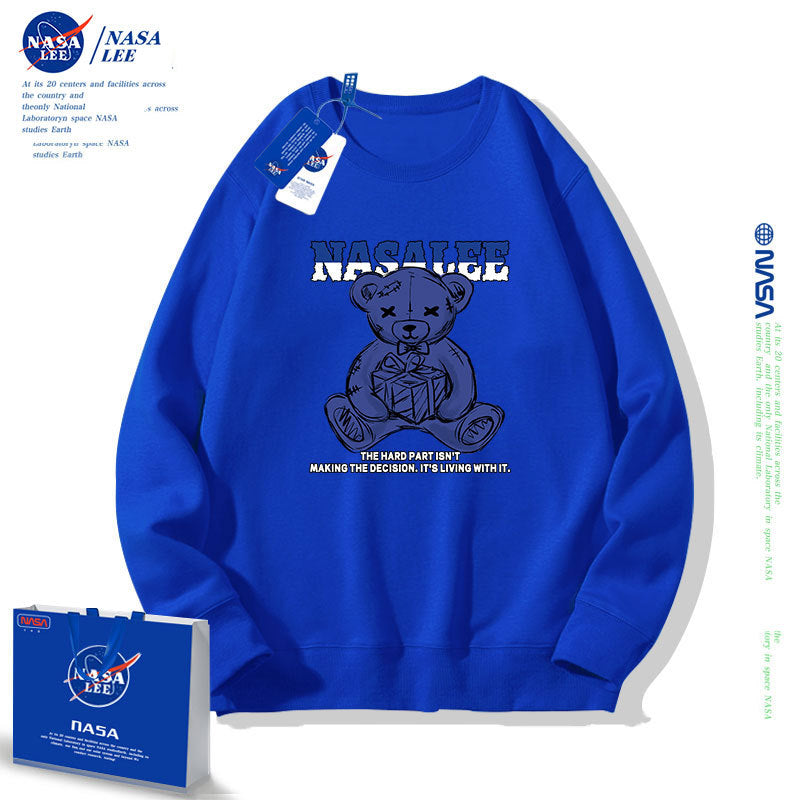 Nasa Children Hoodie Nasa Boys' Round Neck Sweater Spring And Autumn