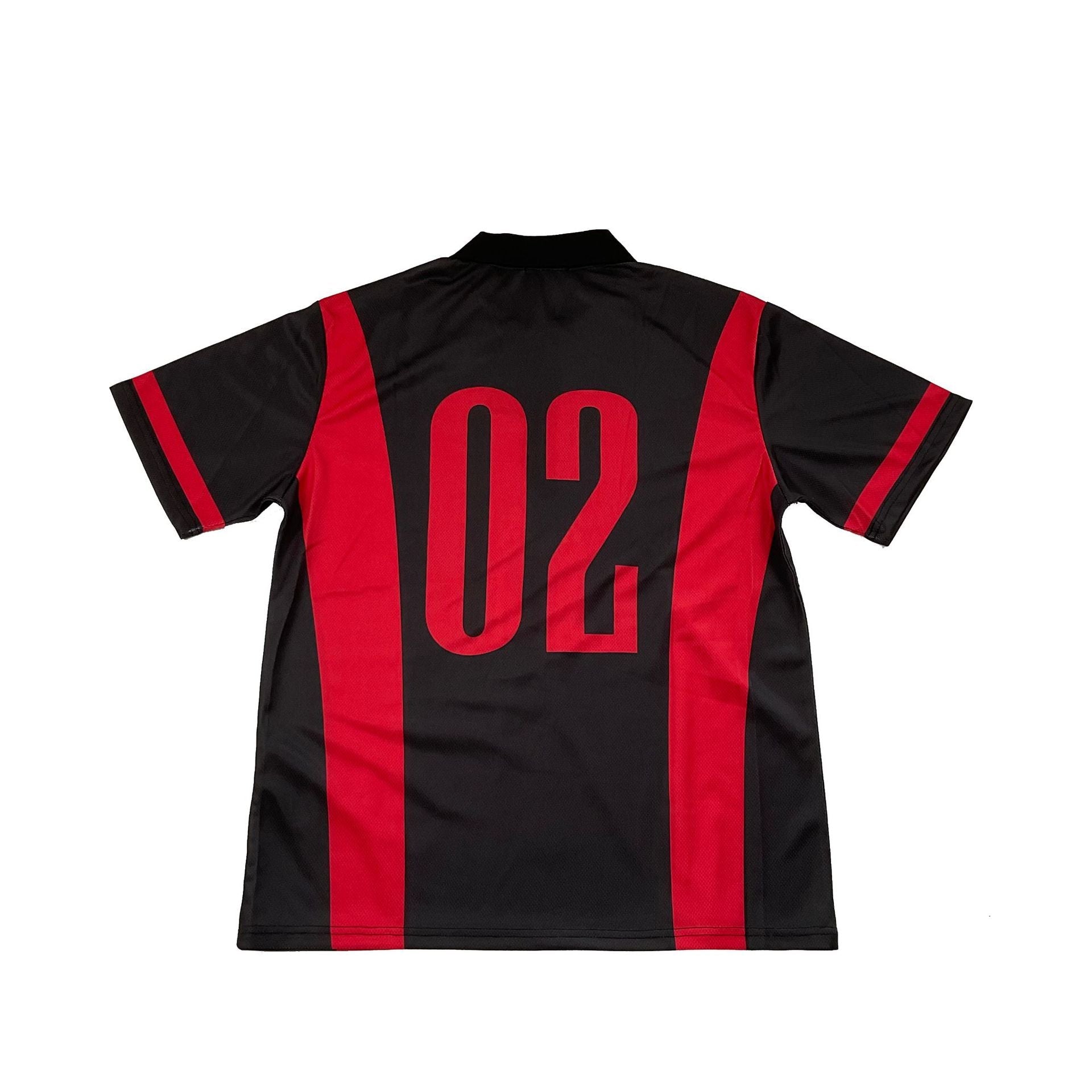 Rhude T Shirt Cross-border European and American trendy brand RHUDE badge letter half zipper mesh lapel short-sleeved T-shirt men's and women's high street polo shirt