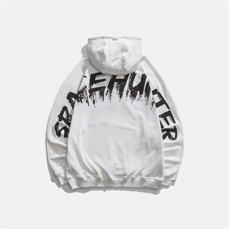 Men's Graphic Hoodies Men's Autumn Casual Big Letter Print Pullover Men's Clothing