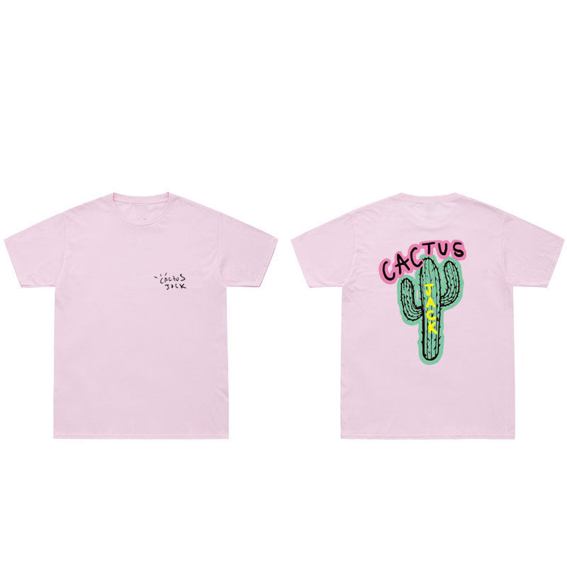 Summer New Cactus Jack T shirt Men Women High Quality Top
