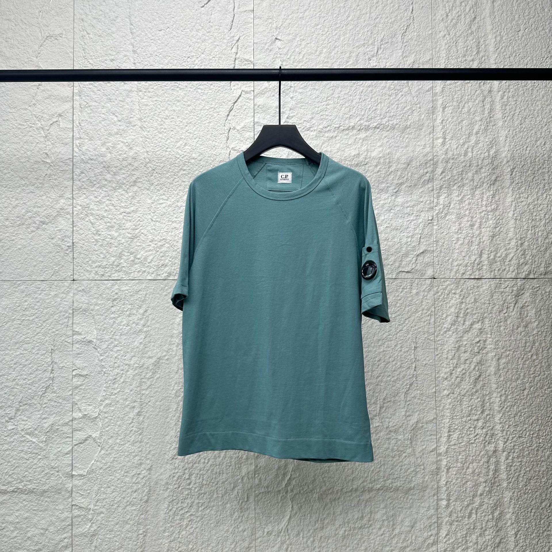 Cp Company T Shirts Summer Casual Loose Crew Neck Pullover