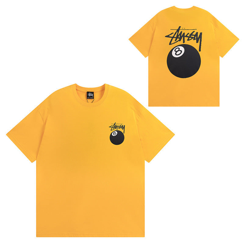 Stussy T Shirts Casual Versatile Loose T Shirts Couple