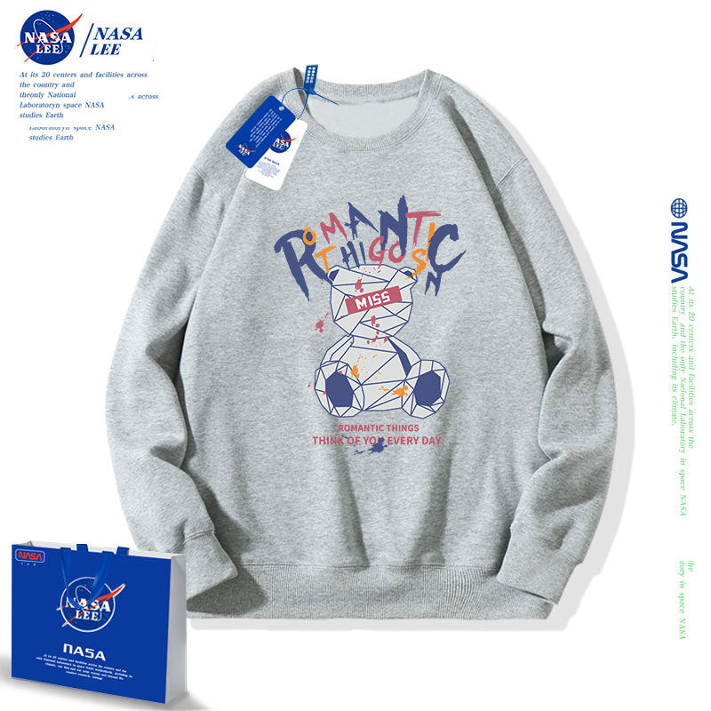 Nasa Children Hoodie Nasa Children'S Round Neck Sweater Spring And Autumn Loose