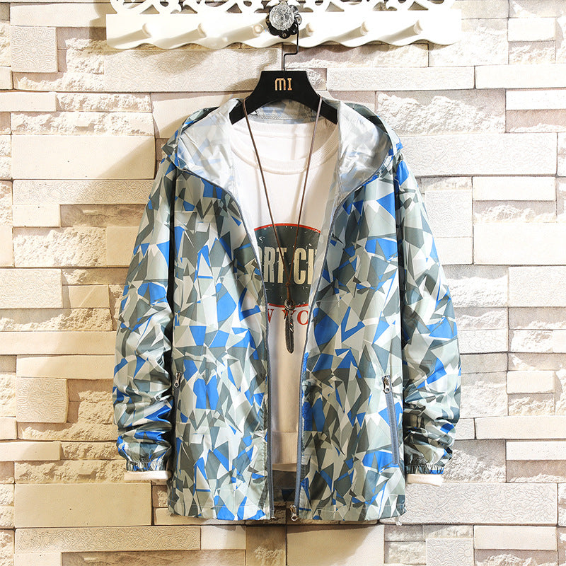 MEN'S Hoodie Sun-Protective Clothing Jacket