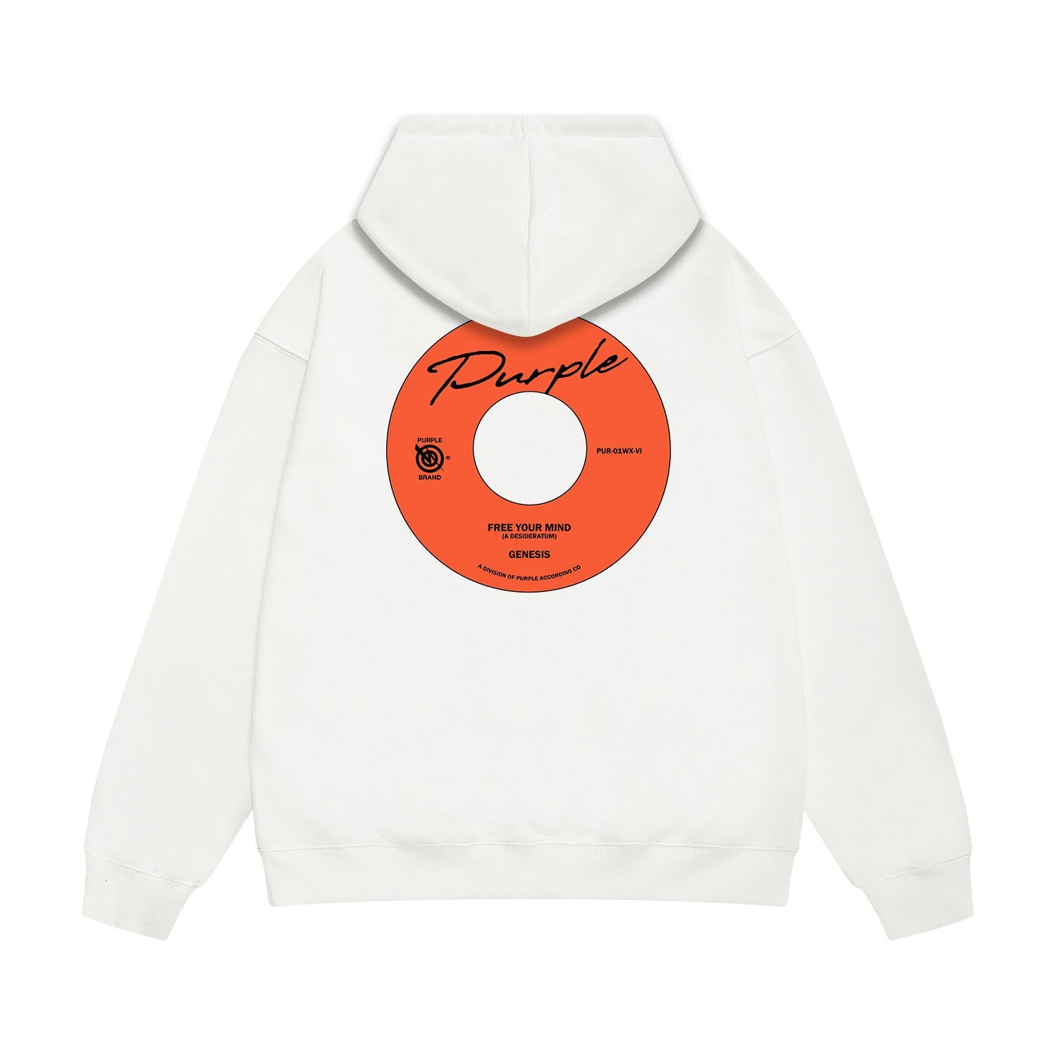 Purple Brand Hoodie Fashion Loose Hooded Sweater