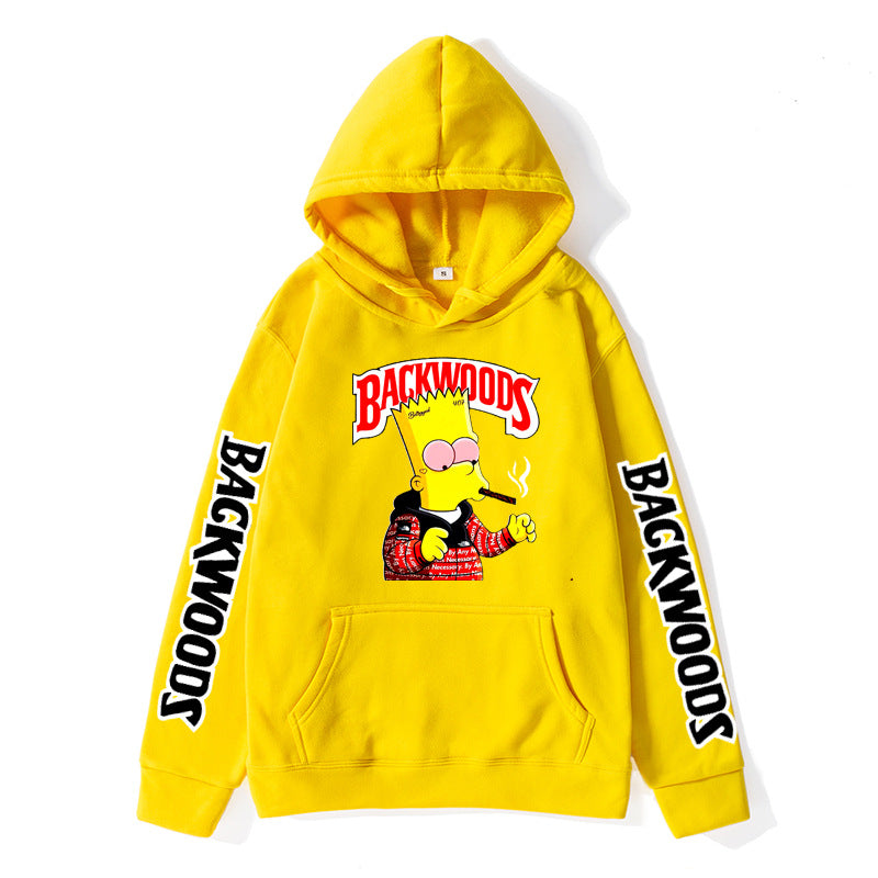 Anime Hoddies Anime Simpson Anime Sweater Backwoods Peripheral Hoodie