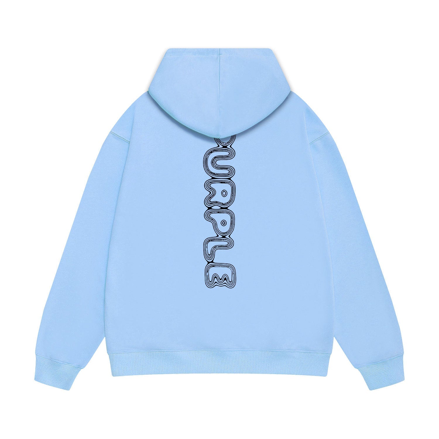 Purple Brand Hoodie Fashion Loose Hooded Sweater