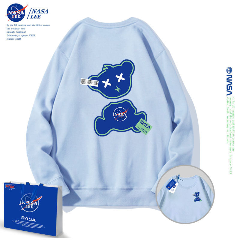 Nasa Children Hoodie Nasa Children'S Round Neck Sweater Spring And Autumn Loose