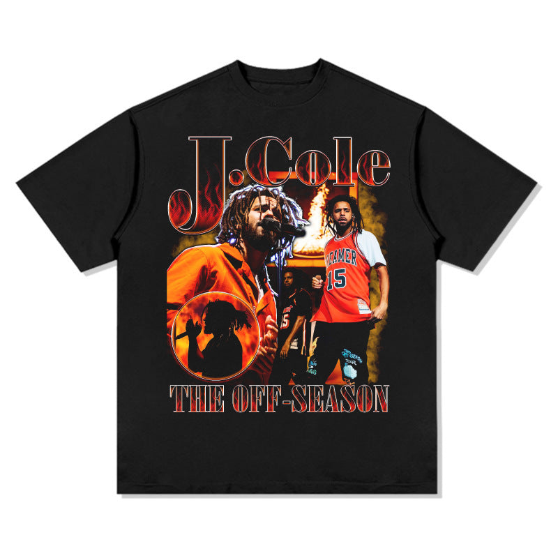 Asap Rocky T Shirts Travis Scott Short Sleeve Eminem ASAP TentacionT-Shirt