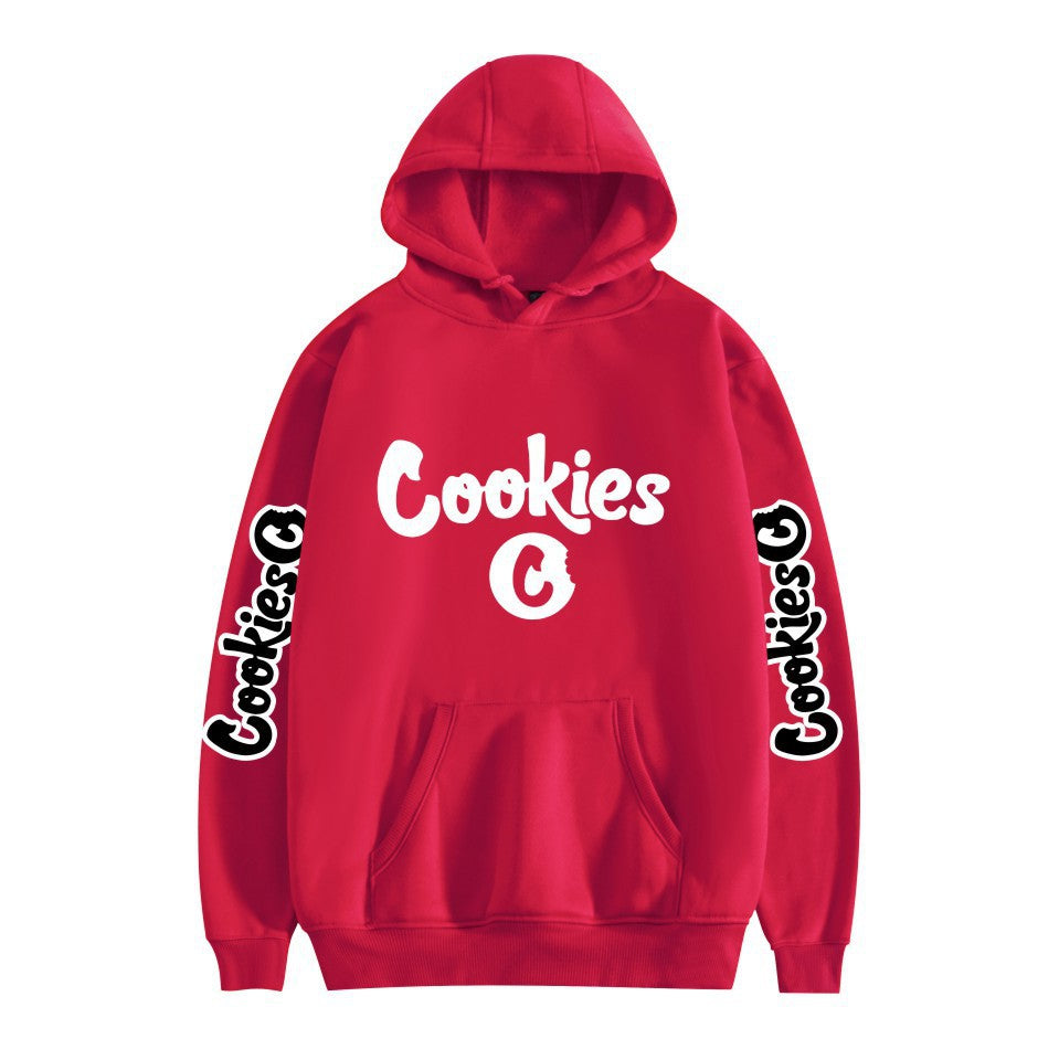 Cookies Hoodie Casual Loose Hooded Sweater