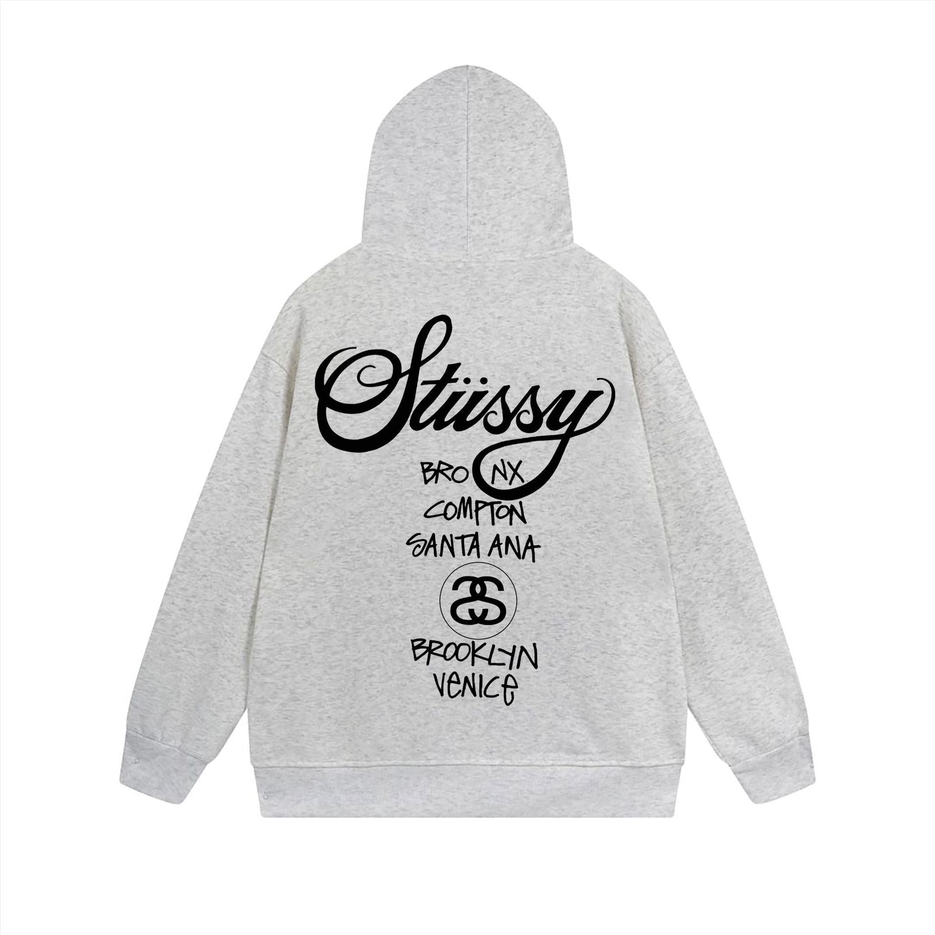 Stussy Hoodie Zip Cardigan Hooded Sweater