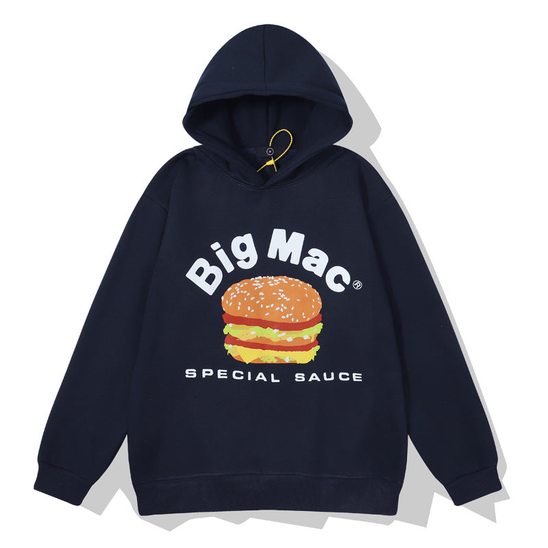Kanye West Sunday Service Hoodie Big Mac Velvet Padded Hooded Sweatshirt