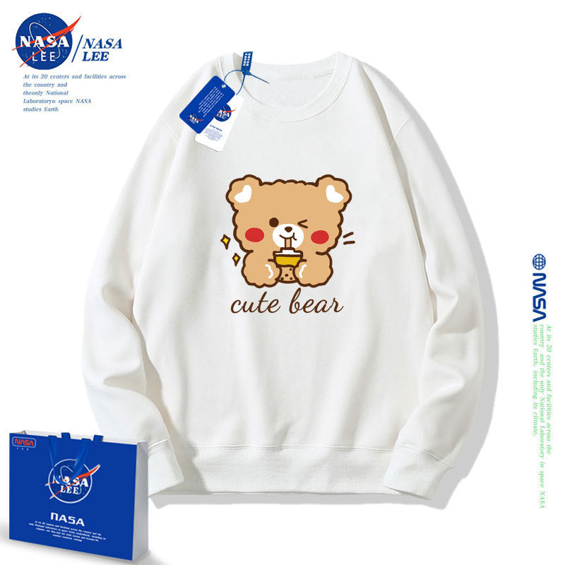 Nasa Children Hoodie Nasa Children'S Round Neck Sweater Spring And Autumn Loose