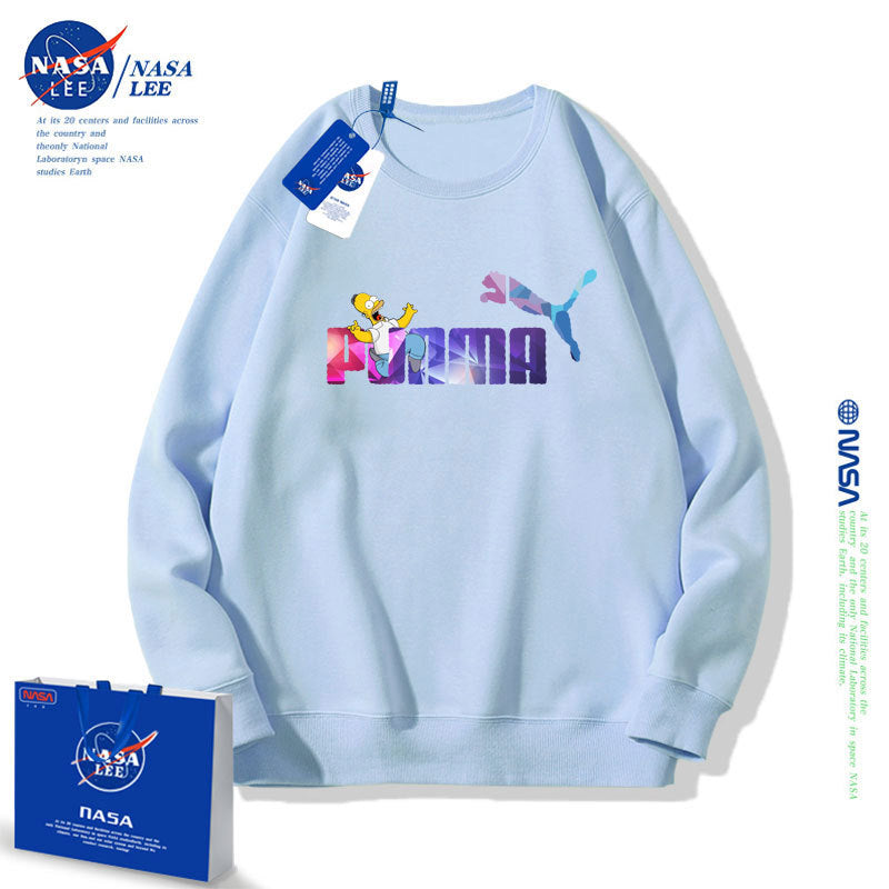 Nasa Children Hoodie Nasa Joint Name Children'S Sweater Spring And Autumn