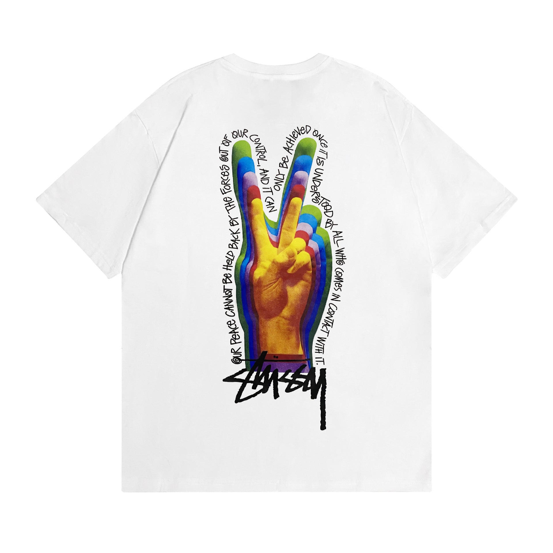 Stussy T Shirts Casual Loose Couple T Shirts