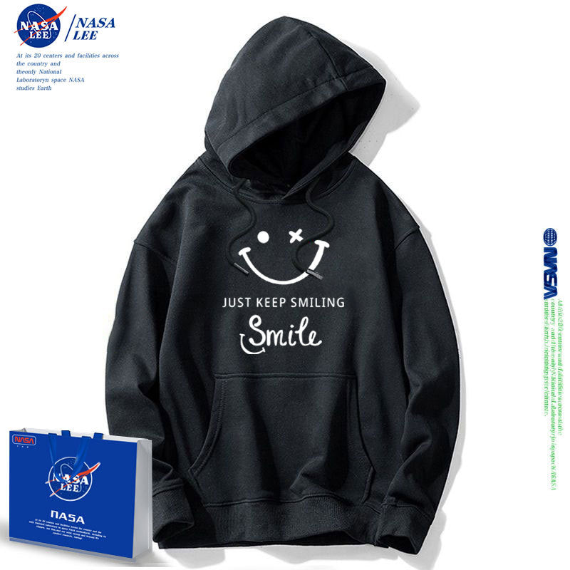 NASA Children Hoodie NASA Children's Spring and Autumn Clothing Hoodie Baggy Coat