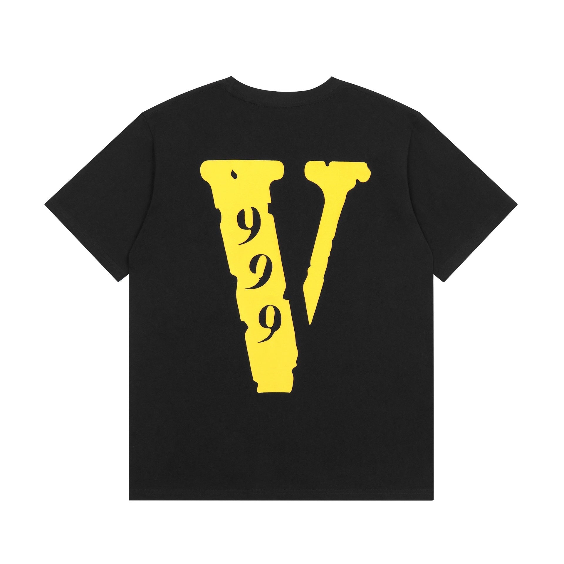 Vlone T Shirt Spring/Summer Print Pattern Crew Neck