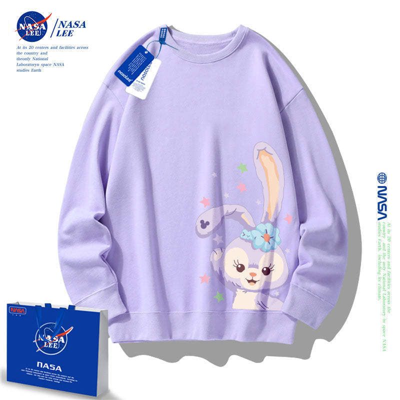 Nasa Children Hoodie Nasa Joint Name Children'S Round Neck Sweater Autumn Clothing