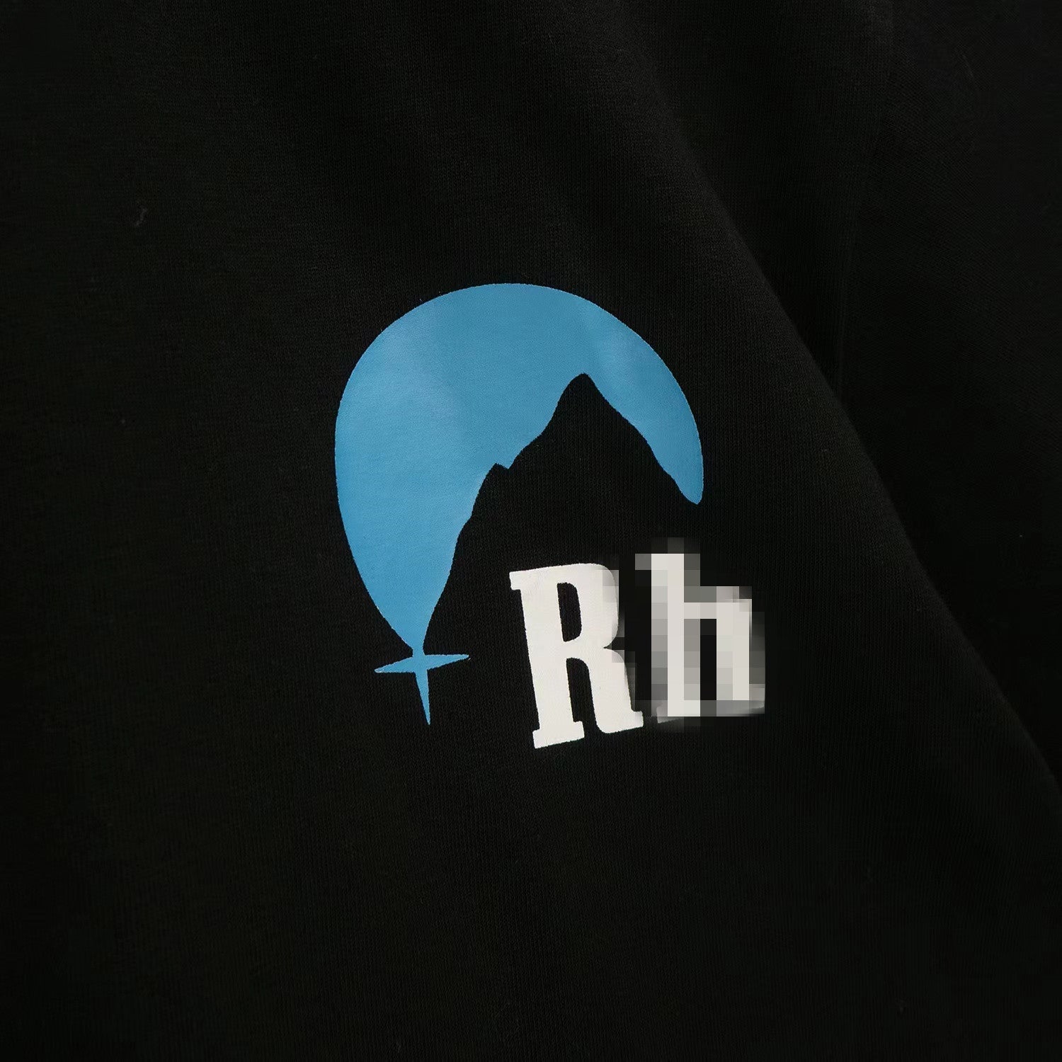 Rhude T Shirt Classic Sunset Theme Printed Short Sleeve T-Shirt