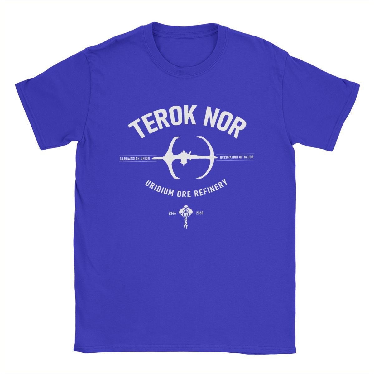 Men's Stars ks Deep Space Nine Terok Nor T Shirts  Cotton