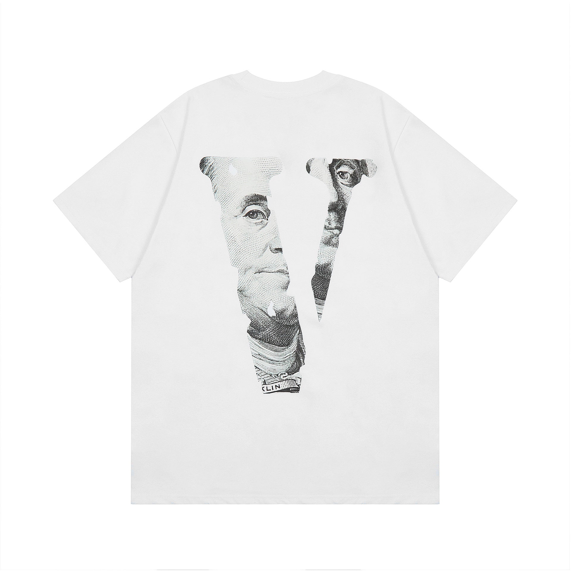 Vlone T Shirt Spring Summer Crew Neck Short Sleeve