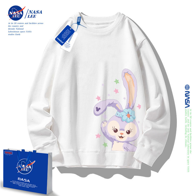 Nasa Children Hoodie Nasa Joint Name Children'S Round Neck Sweater Autumn Clothing