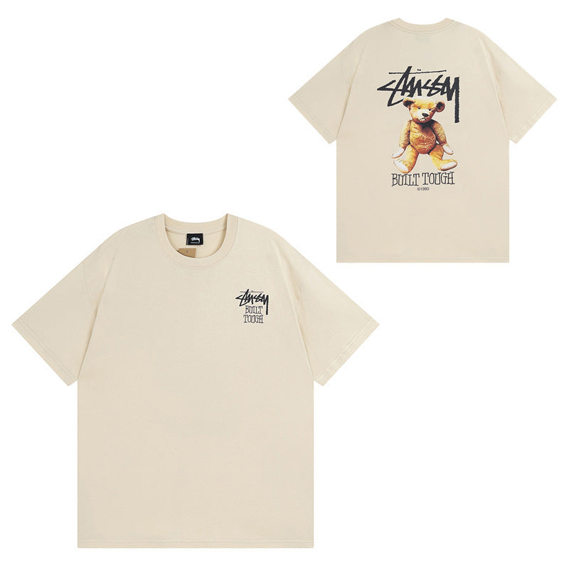 Stussy T Shirts Casual Versatile Loose T Shirts Couple
